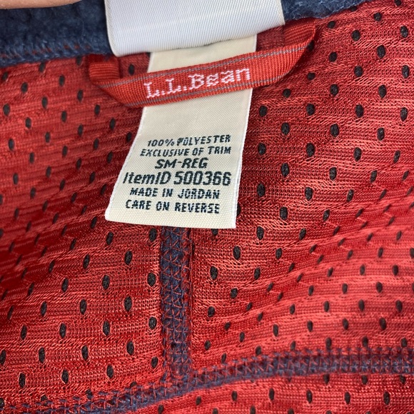 L. L. Bean Women Mountain Deep Pile Fleece Sherpa Jacket Size S - Picture 4 of 6